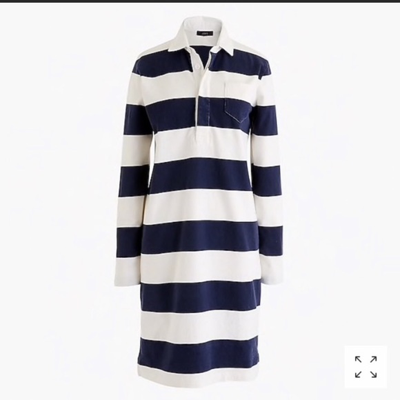 J. Crew Dresses & Skirts - J. Crew Women's 1984 rugby shirtdress - NWT